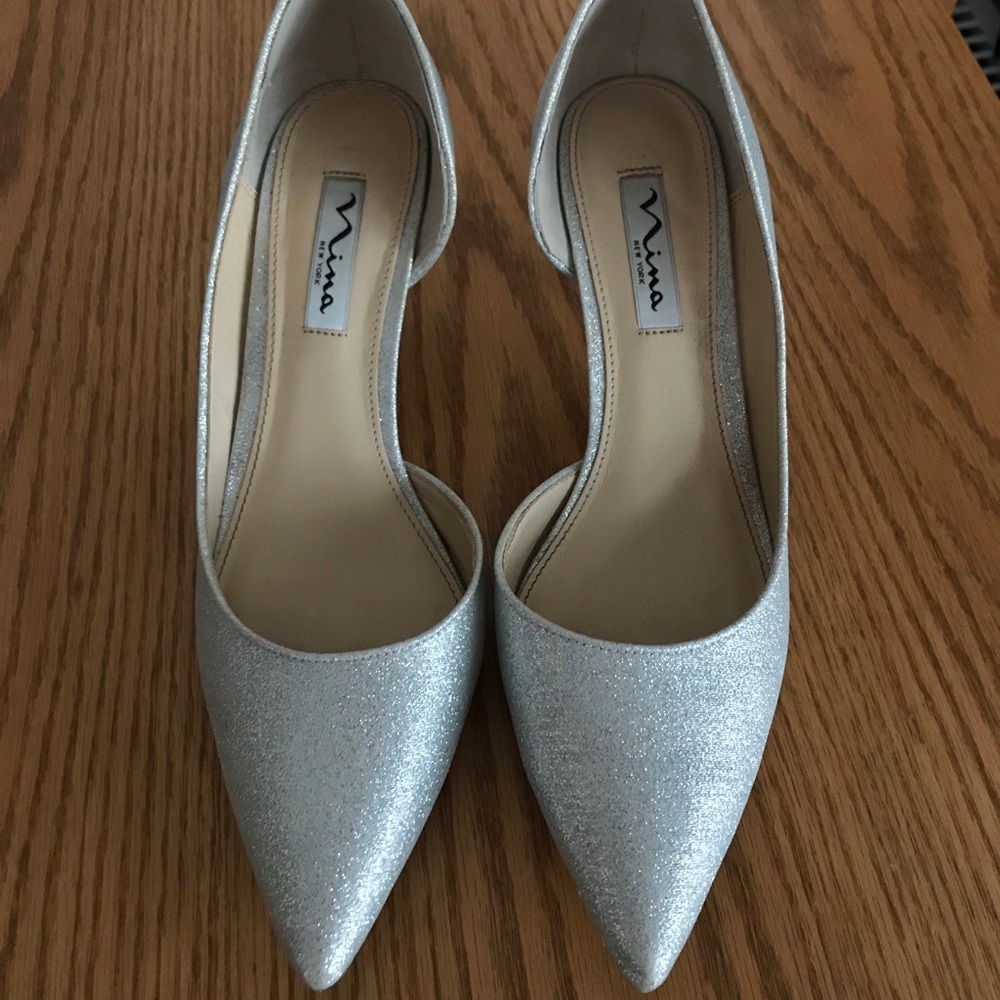Silver heels